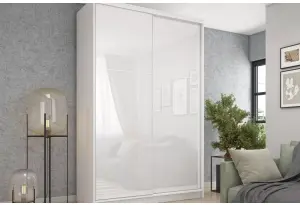 Шкаф-купе 2-х дверный 157,4х242х61,2 см Базе