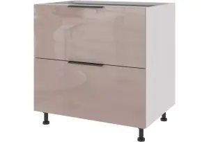 Тумба напольная с 2-мя ящиками Тандембокс 80 х 82 см Калипсо