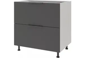 Тумба напольная с 2-мя ящиками Тандембокс 80 х 82 см Калипсо