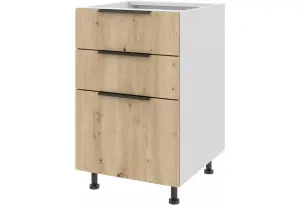 Тумба напольная с 3-мя ящиками Тандембокс 50 х 82 см Калипсо