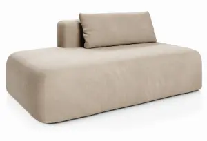 НОВЫЕ ЭМОЦИИ МИНИ Диван прямой, латте, банкетка слева