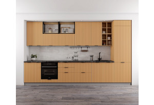 Модульная кухня Мелисса Горчица МДФ