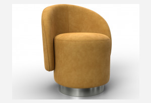 Кресло Лига-108 BRUT 10 желтый (Велюр)