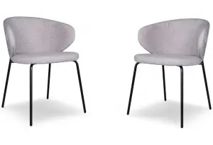 Набор кресел Квинн Kvinn Shape Silver (2 шт.)