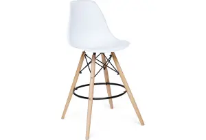 Стул Cindy Bar Chair (mod. 80) белый