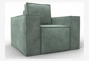 Кресло Лига-081 НПБ BRUT 08 зеленый (Велюр)