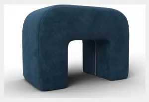 Пуф 008 BRUT 11 синий (Велюр)