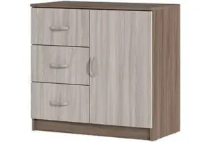 Комод Басса 3 ящиками и 1 створкой (КМ 553)