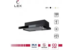 LEX Hubble G 2M 600 Black