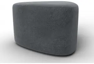 Пуф 004 LAIM 23 светло-серый (Велюр)