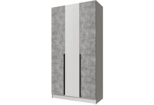 Шкаф Мадрид (1,2) ящики внутри, ателье светлое