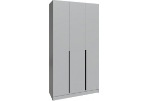 Шкаф Мадрид (1,2) серый камень