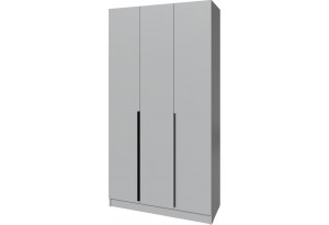 Шкаф Мадрид (1,2) ящики внутри, серый камень