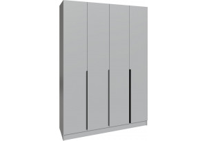 Шкаф Мадрид (1,6) серый камень