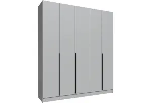 Шкаф Мадрид (2,0) серый камень