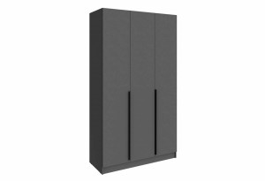 Шкаф Мадрид (1,3) серый графит