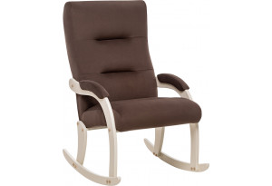 Кресло-качалка Leset Дэми (Слоновая кость/V23 молочный шоколад)