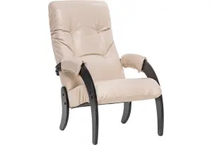 Кресло для отдыха Модель 61 Венге, к/з Polaris Beige