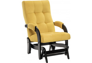 Кресло-маятник Leset Спринг (Венге/V28 желтый)