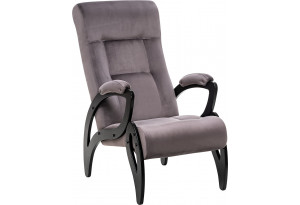 Кресло для отдыха Модель 51 (Венге/V19 коричнево-красный)