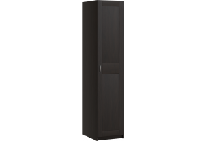 9.06.01.010.5 MAKS шкаф 1 дверь (РУЧКА-СКОБА) 50х61х233 Дуб Венге RU