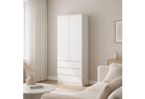 Шкаф Мори МШ 900.2 белый