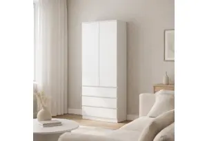 Шкаф Мори МШ 900.2 белый