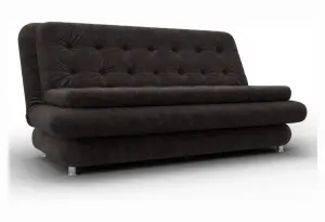 Диван-книжка Лига-123 BRUT 17 коричневый (Велюр)