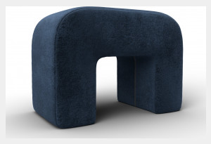 Пуф 008 TOWER 13 синий (Велюр)