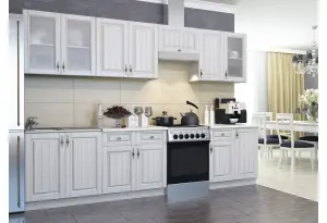 Модульная кухня Империя Сандал МДФ Композиция № 3