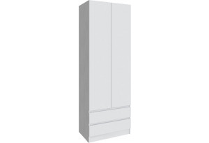 Шкаф Мадрид (0,8) 2 ящика, белый