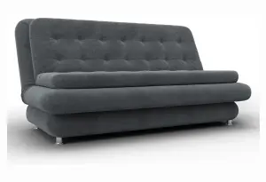 Диван-книжка Лига-123 LAIM 23 светло-серый (Велюр)