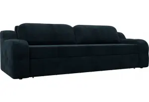 Диван прямой Лига-153 НПБ LAIM 21 графит (Велюр)