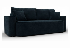 Диван прямой Лига-118 НПБ LAIM 21 графит (Велюр)