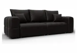 Диван прямой Лига-110 НПБ GRIFON 12 коричневый (Экокожа)