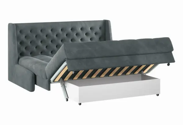 Бельевой короб Аккорд 155 см для диванов с механизмом "Аккордеон" - главное фото