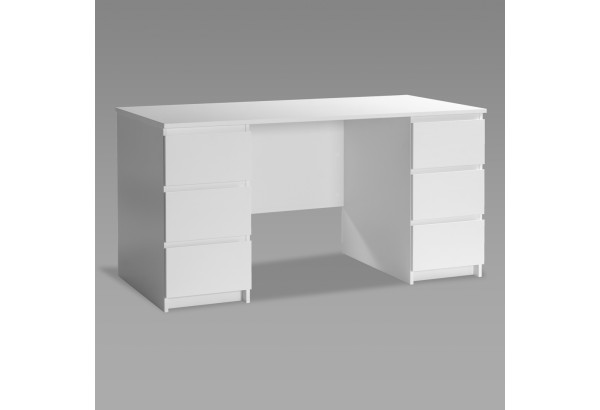 Письменный стол "Кастор" 6 ящиков,1510х650 - главное фото