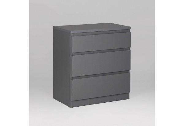 2.03.02.060.4 КАСТОР комод 3 ящика RU серый - главное фото