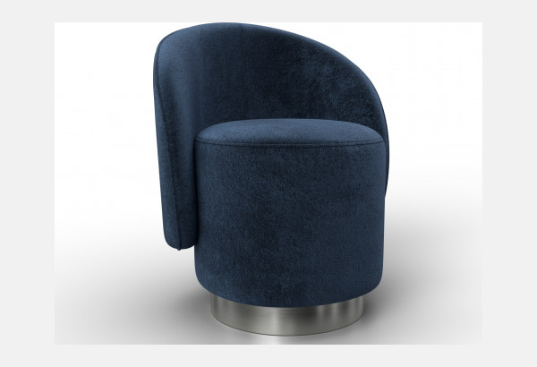 Кресло Лига-108 TOWER 13 синий (Велюр) - главное фото