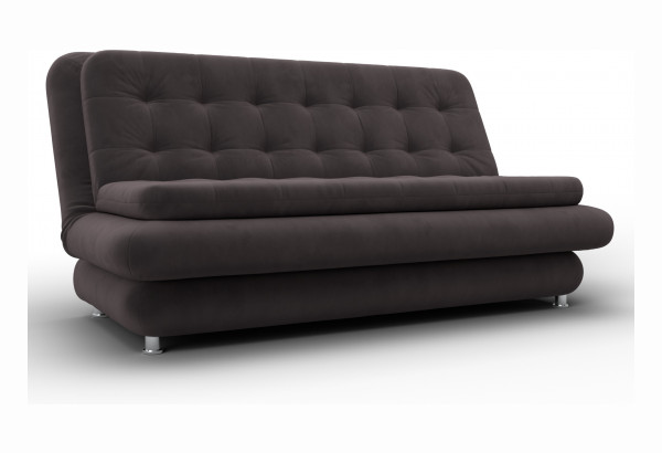 Диван-книжка Лига-123 SEVEN 727 коричневый (Велюр) - главное фото