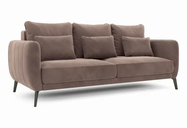 СЧАСТЛИВЫЙ ДЕНЬ Диван прямой, какао - главное фото