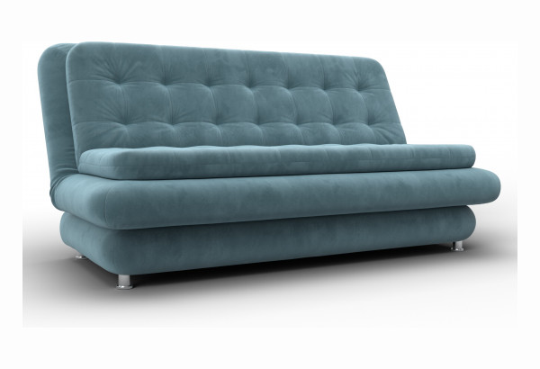 Диван-книжка Лига-123 SEVEN 113 бирюзовый (Велюр) - главное фото