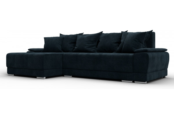 Диван угловой Лига-119 угол левый LAIM 21 графит (Велюр) - главное фото