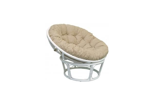 Кресло Папасан 23/01 белый - главное фото