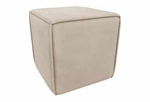 Маленькая радость Пуф квадратный бежевый - главное фото