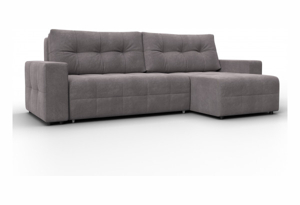 Диван угловой Лига-122 угол универсальный LAIM 04 бежевый (Велюр) - главное фото