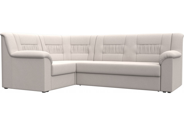Диван угловой Карелия левый угол JOLY 05 бежевый (Замша) - главное фото