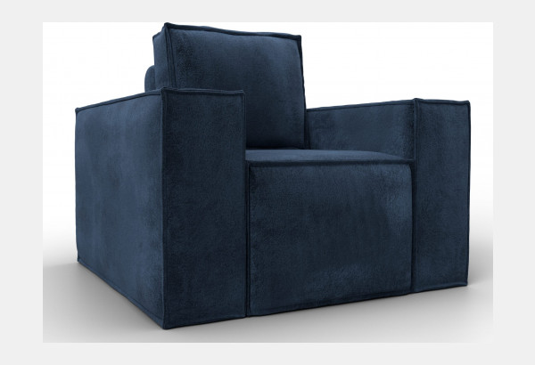 Кресло Лига-081 НПБ TOWER 13 синий (Велюр) - главное фото