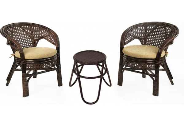 Кофейный комплект с креслами Пеланги и столиком Киви - главное фото