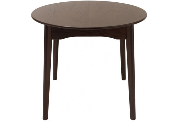 Обеденный стол Модерн, круглый, раздвижной (коричневый) - главное фото